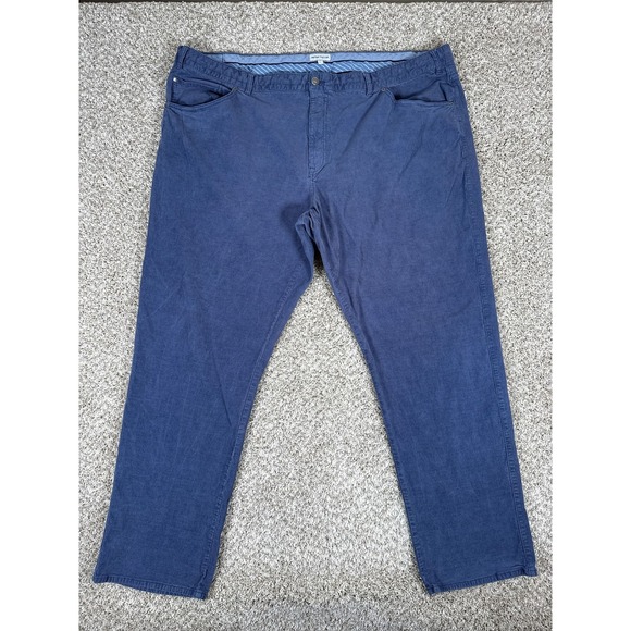 Peter Millar Other - Peter Millar Pants Mens 50 Blue Cotton Modal Stretch Chino Coruduroy 5 pocket